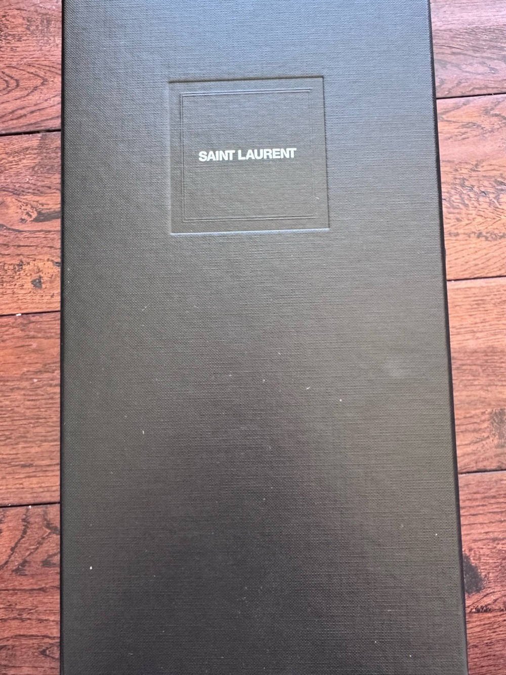 Saint Laurent YSL Women’s Monogrammed Black Leather Espadrilles EU 38 Authentic - Picture 7 of 9